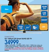 Samsung 55" UHD 3D Smart LED TV UA55JS8000