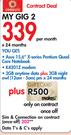 Asus 15.6" X-Series Pentium Quad Core Notebook-On My Gig 2