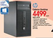 HP Celeron Desktop