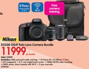 Nikon D5500 DSLR Twin Lens Camera Bundle-Per Bundle
