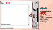 Parrot Slimline Magnetic Whiteboard Bundle-Per Bundle