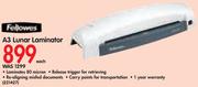 Fellowes A3 Lunar Laminator