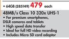 Samsung Evo 64GB Micro SD Card For Ultra Fast Speed