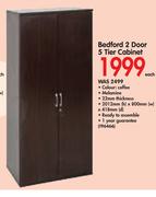 Bedford 2 Door 5 Tier Cabinet-Each