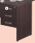 Bedford 3 Drawer Fitted Pedestal-450mm(h) x 400mm(w) x 447mm(d) Each
