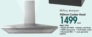 Italian Designer 900mm Cooker Hood IDC-900S