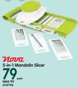 Nova 5-In-1 Mandolin Slicer-Each