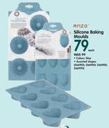 Anzo Silicone Baking Moulds-Each