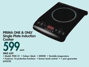 Prima One & Only Single Plate Induction Cooker POIC-31