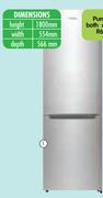 Hisense 359Ltr Combi Fridge with Water Dispenser H359BME-WD