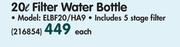 Elegance 20Ltr Filter Water Bottle ELBF20/HA9