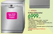 Bosch 14 Place Dishwasher SMS58N88ZA/LO8ZA