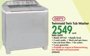 Defy Twinmaid Twin Tub Washer DTT165
