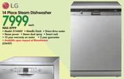 LG 14 Place Steam Dishwasher D1444LF