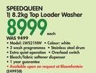 Speedqueen 8.2kg Top Loader Washer LWS21NW