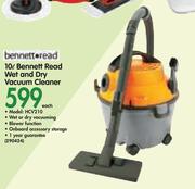 Bennett Read 10Ltr Wet and Dry Vacuum Cleaner HCV210