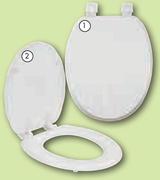 Deluxe Wooden Toilet Seat