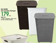 Nu Ware 65L Laundry Hamper-Each