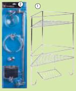 SteelCraft Corner Shower Organizer-Each