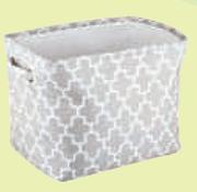 Accent Medium Honey Comb Fabric Storage Basket-Each