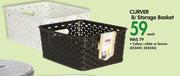 Curver 8L Storage Basket-Each