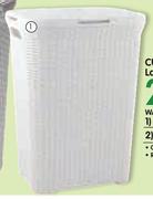 Curver 40L Laundry Hamper-Each
