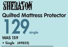 Sheraton Quilted Single Mattress Protector