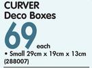 Curver Small Deco Boxes 29x19x13Cm-Each