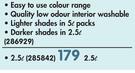 Dulux 2.5Ltr Colours Of The World