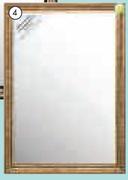 Framed Mirror Ornate Emboss Finish-1200mm(l) x 300mm(w) Each