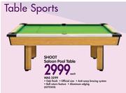 Shoot Saloon Pool Table-Each