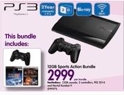 PS3 12GB Sports Action Bundle-Per Bundle