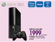 Xbox 360 4GB Eco Bundle-Per Bundle