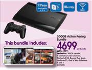 PS3 500GB Action Racing Bundle-Per Bundle