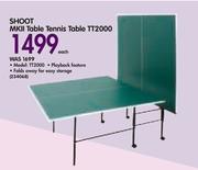 Shoot MKII Table Tennis TT2000