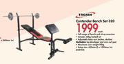 Trojan Contender Bench Set 320