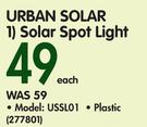 Urban Solar Plastic Spot Light USSL01-Each