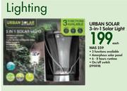 Urban Solar 3-In-1 Solar Light-Each