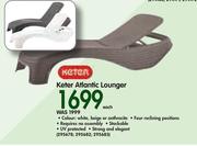Keter Atlantic Lounger-Each