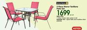 5-Piece Manor Textilene Patio Set