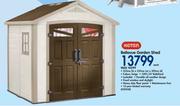 Keter Bellevue Garden Shed-255cm(h)x225cm(w)x202cm(d)