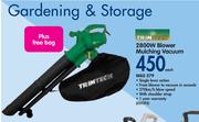Trimtech 2800W Blower Mulching Vacuum-Each