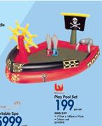 Play Red Pool Set-191cmx140cmx97cm