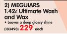 Meguiars Ultimate Wash And Wax-1.42ltr