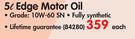 Castrol 5ltr Edge Motor Oil 10W-60 SN