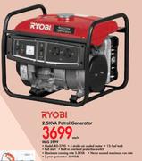 Ryobi 2.5KVA Petrol Generator RG-2700