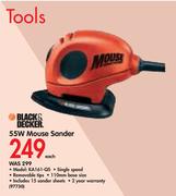 Black & Decker 55W Mouse Sander KA161-QS