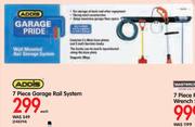 Addis 7-Piece Garage Rail System-Each