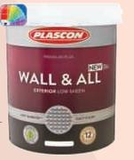 Plascon 20ltr Wall & All Tinted Colours
