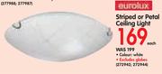 Eurolux Striped Or Petal Ceiling Light-Each